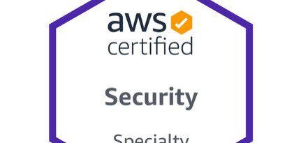 AWS Security certifies logo in black and blue color